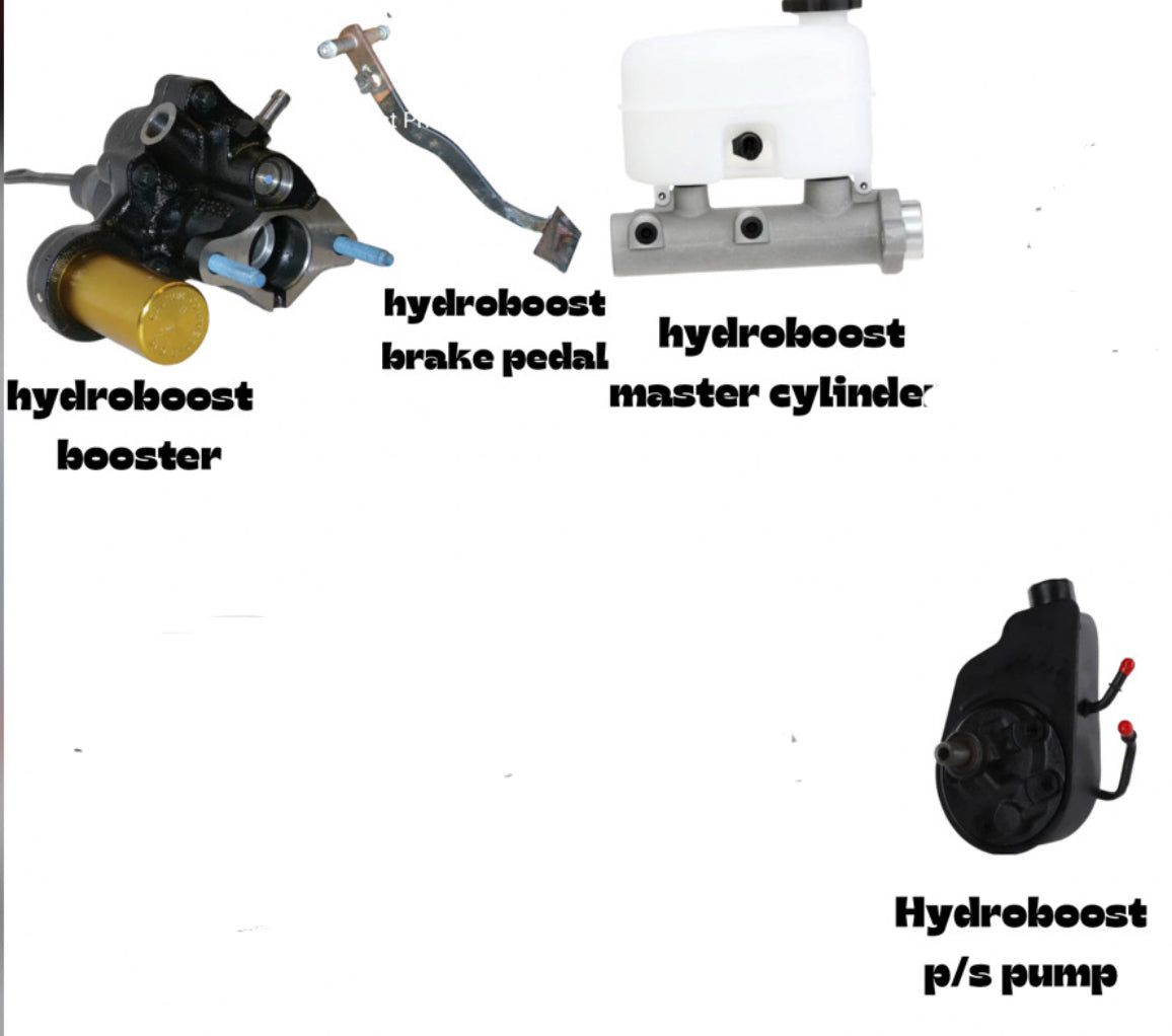 99-07 classic gm truck/suv Hydroboost kit (includes brake booster)