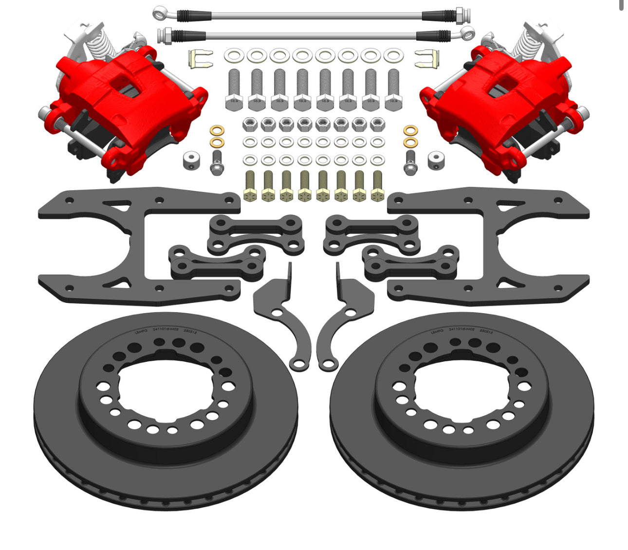 02-18 gm truck rear disk brake conversion