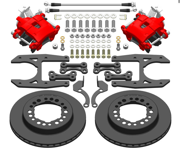 02-18 gm truck rear disk brake conversion
