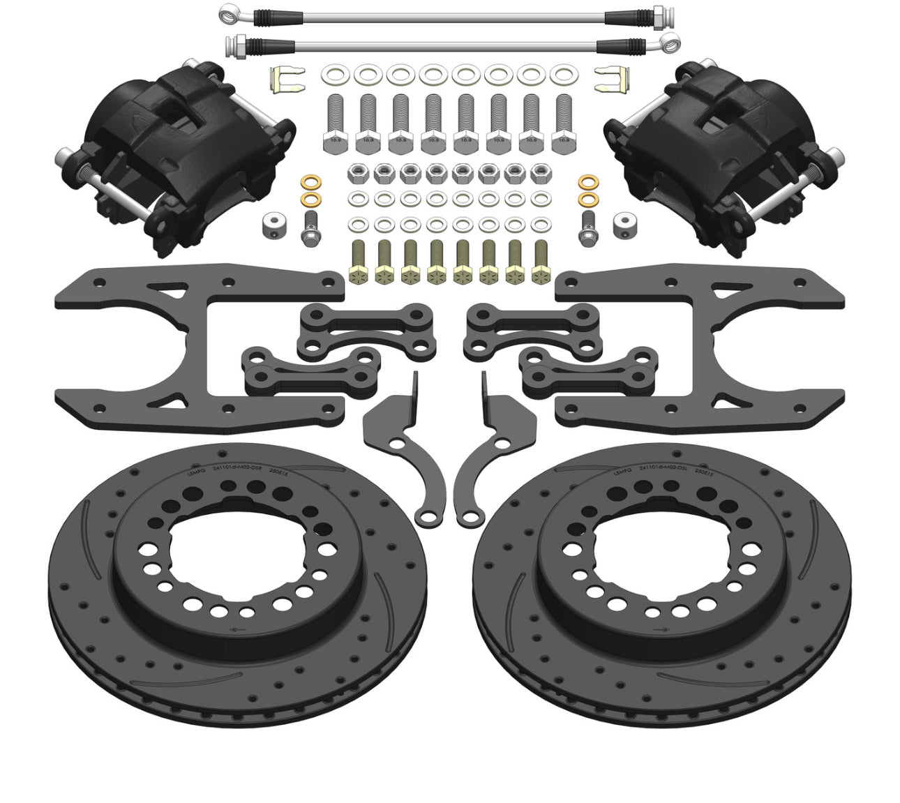 02-18 gm truck rear disk brake conversion
