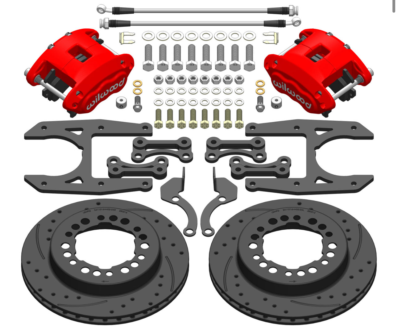 02-18 gm truck rear disk brake conversion