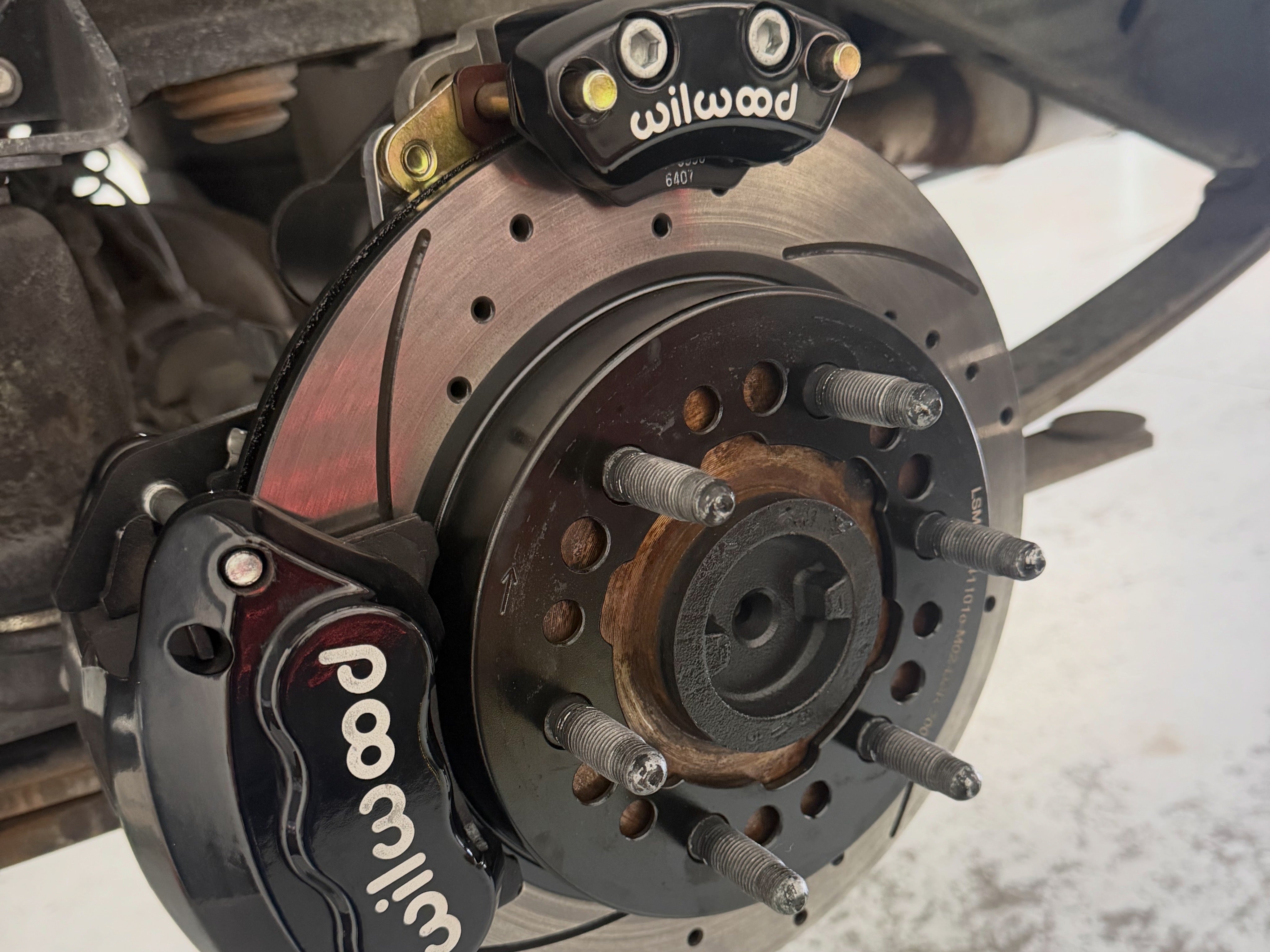 02-18 gm truck rear disk brake conversion