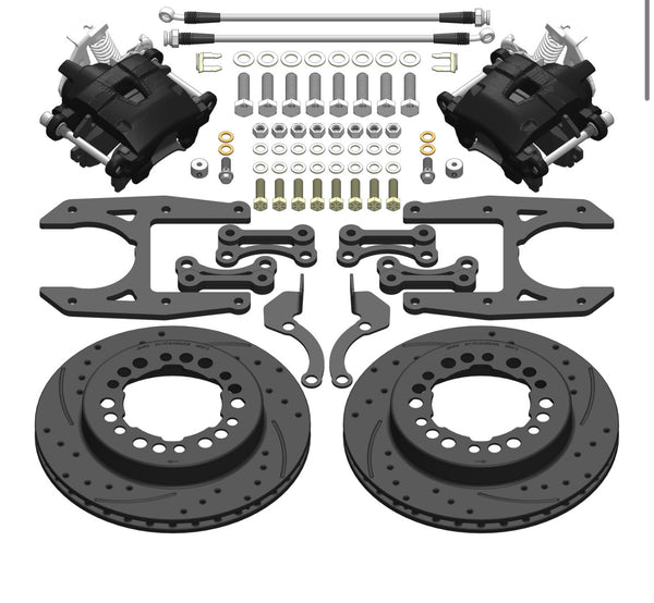02-18 gm truck rear disk brake conversion