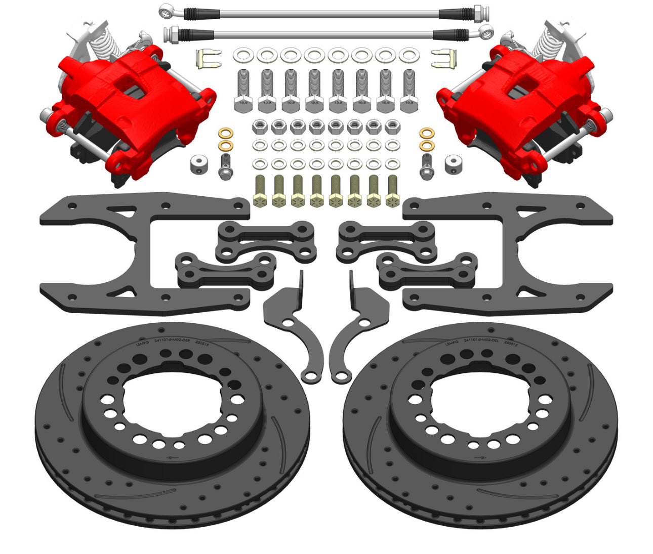 02-18 gm truck rear disk brake conversion