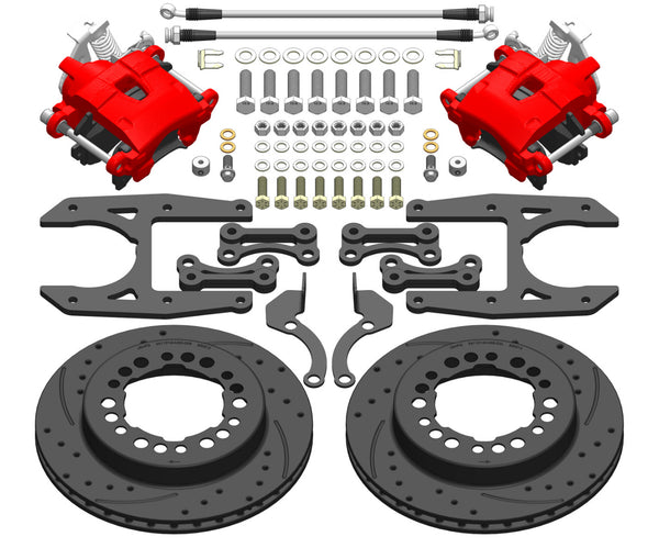 02-18 gm truck rear disk brake conversion