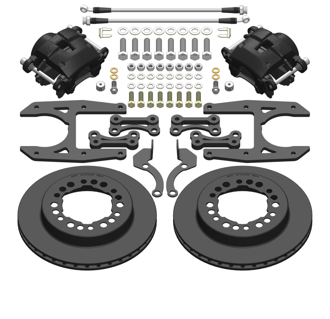 02-18 gm truck rear disk brake conversion