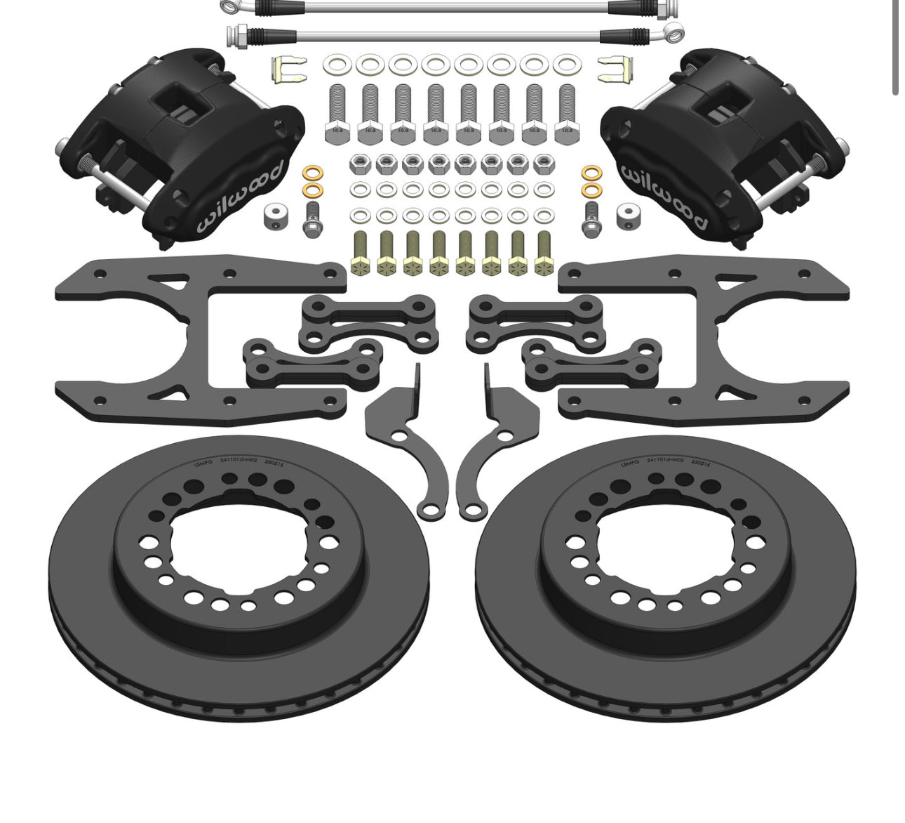 02-18 gm truck rear disk brake conversion