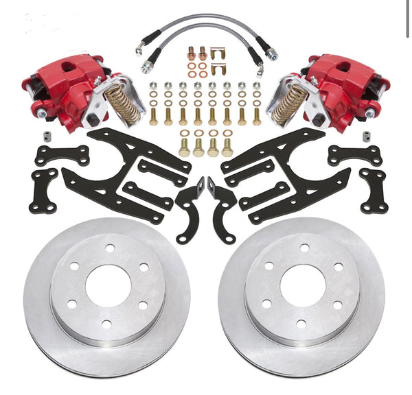 02-18 gm truck rear disk brake conversion