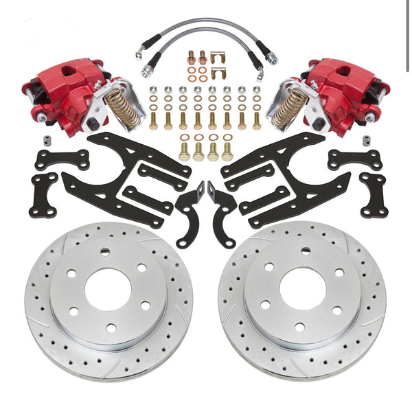 02-18 gm truck rear disk brake conversion