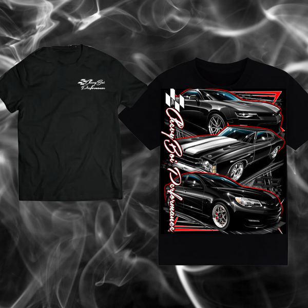 Chevyboi performance cars trio shirt (pre order)