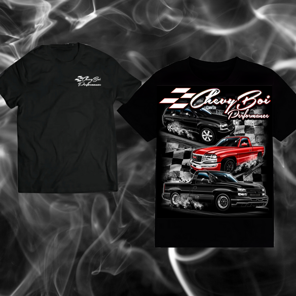 Chevyboi performance trucks trio shirt-NEW DESIGN (pre order)