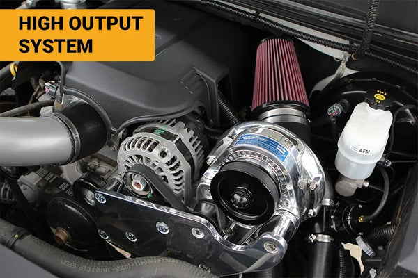 2007-2013 GM Truck / SUV (4.8/5.3/6.0) PROCHARGER SUPERCHARGER High Output Intercooled System with P-1SC-1 (1GR212-SCI)
